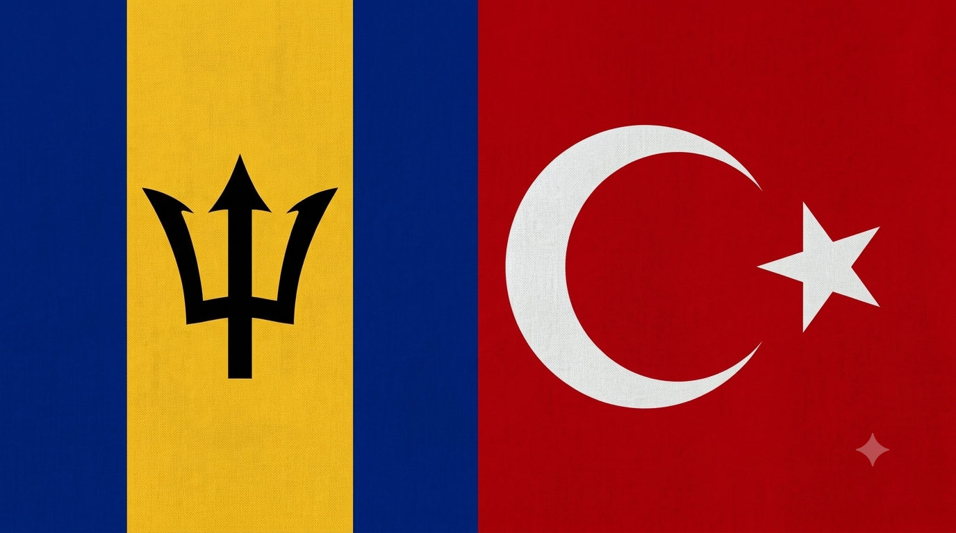 Barbadian citizens traveling to Turkey