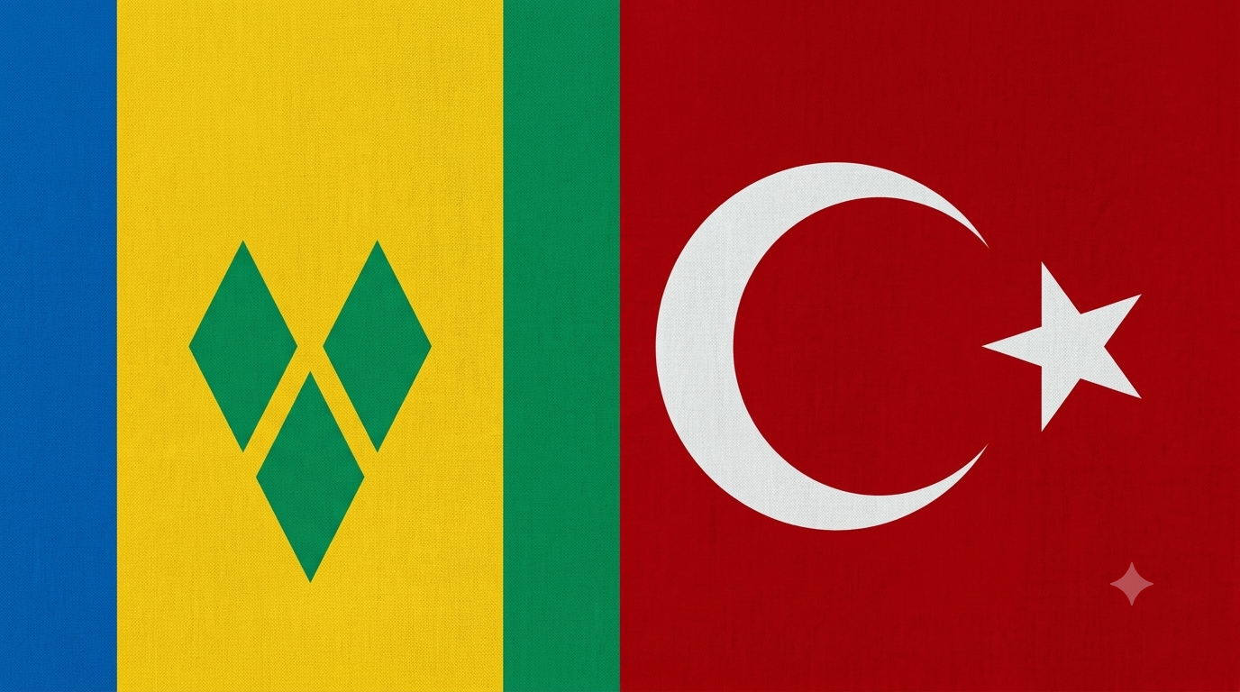 Saint Vincent and the Grenadines citizens traveling to Turkey